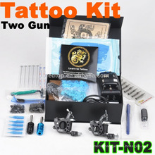 New popular professional Tattoo machine Kit with 2 guns